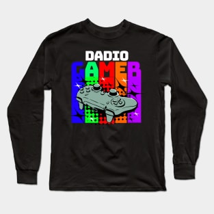 Dadio Gamer Dad Long Sleeve T-Shirt